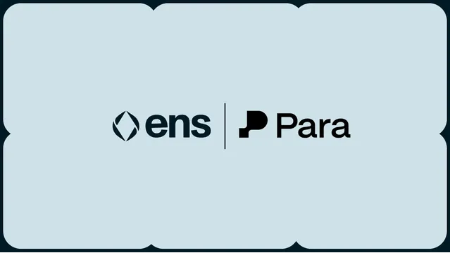 ENS x Para: Making Web3 Identity Effortless